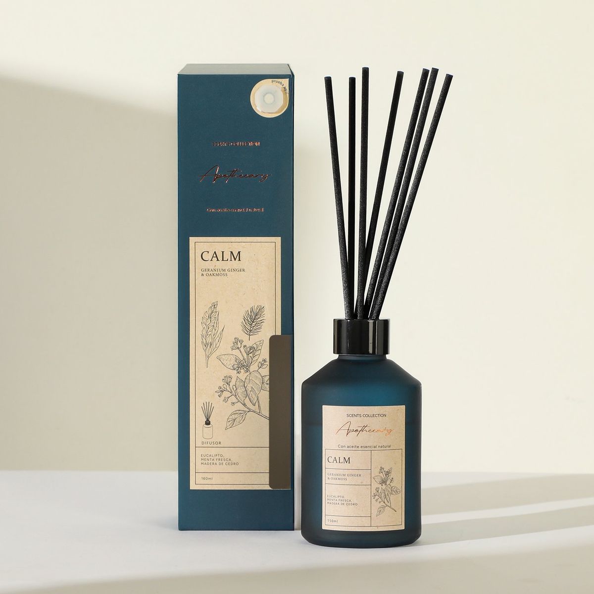 BASEMENT HOME - Difusor Con Varillas De Aroma Geranium Ginger & Oakmoss 150 Ml Basement Home