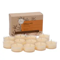 BASEMENT HOME - Set 12 Velas Tealights Aroma Vainilla