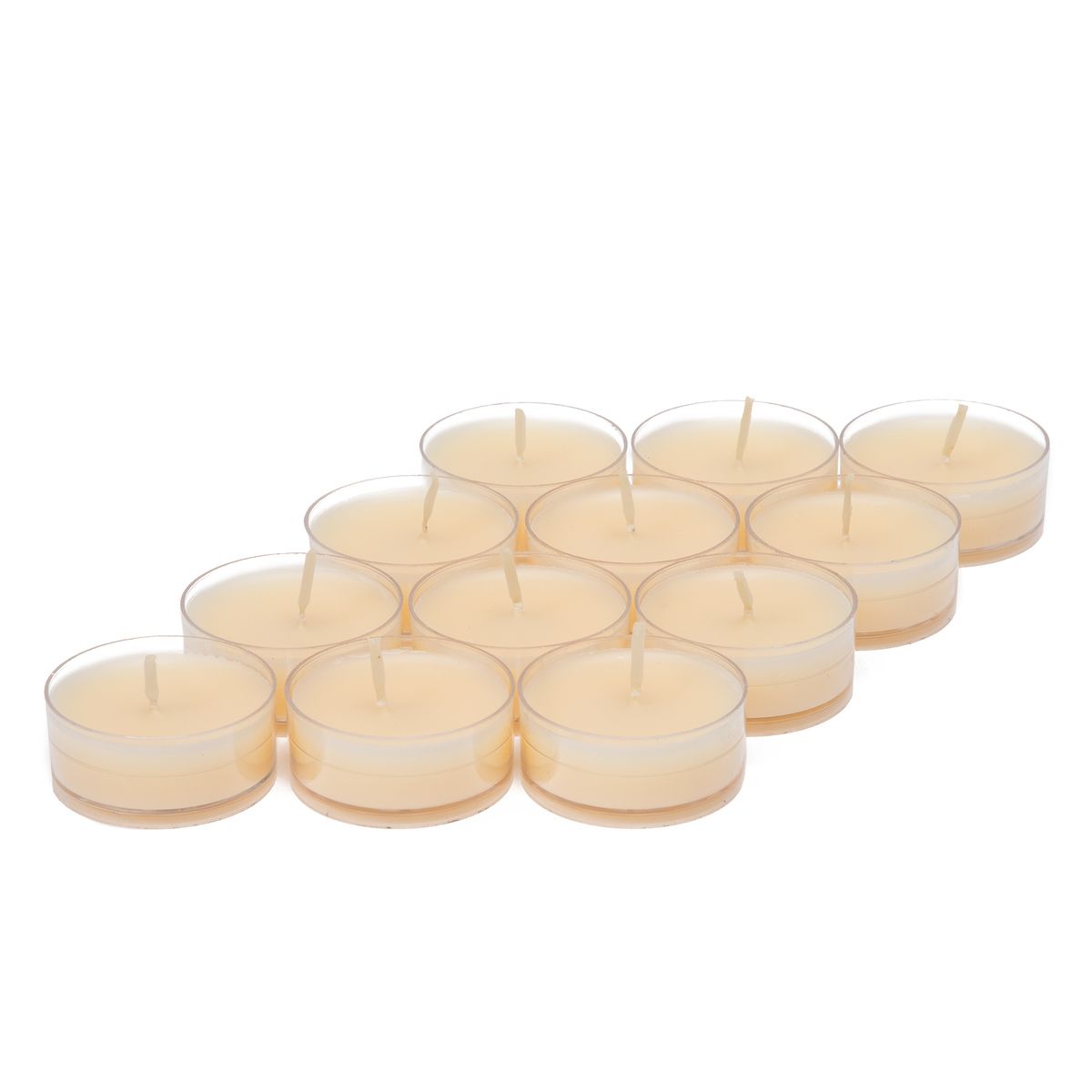 BASEMENT HOME - Set 12 Velas Tealights Aroma Vainilla Basement Home