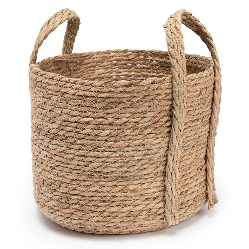 MICA - Canasto de Junco de Mar Mica Rush 31x25 cm