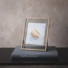 BASEMENT HOME - Marco De Foto Metal Gold 21X16 Cm