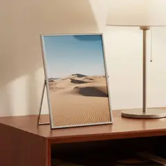 BASEMENT HOME - Marco De Foto Metal Gris 20X25 Cm