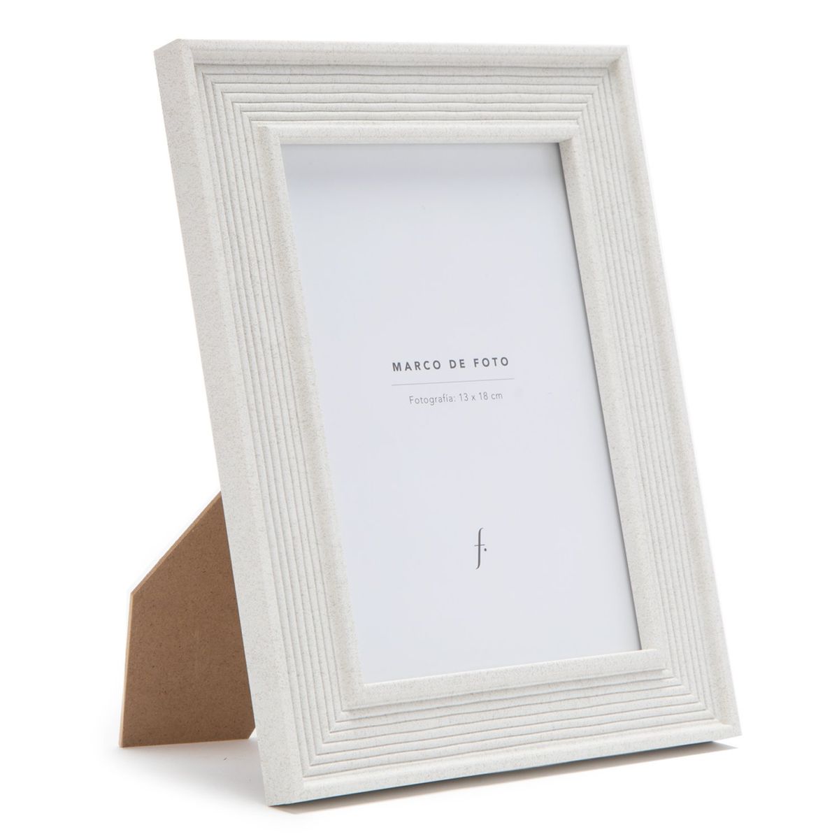 MICA - Marco de Foto Moda Blanco Adorno Decorativo Mica