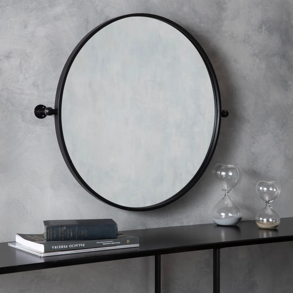 BASEMENT HOME - Espejo Básico Negro 60 Cm Basement Home
