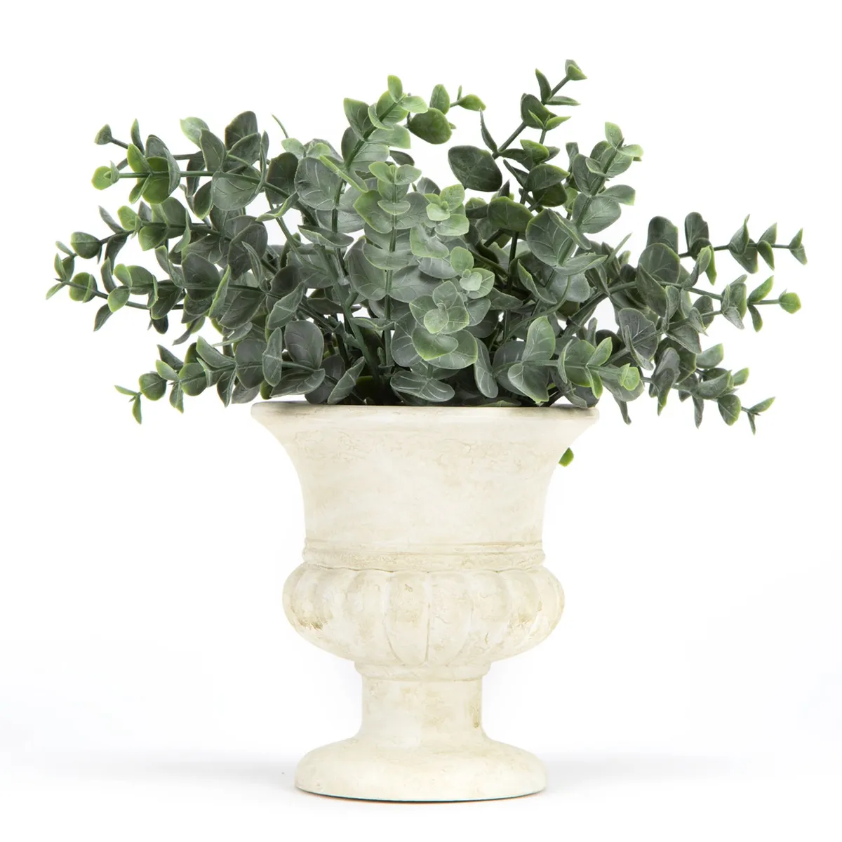MICA - Planta Pot Mache Blanco 30Cm Mica