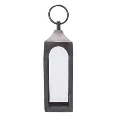 CASA CANTABRIA - Farol Rect Negro 38Cm
