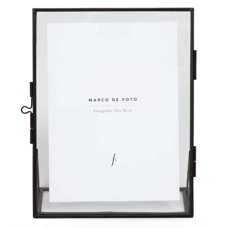 Marco De Foto Metal Black 21X16Cm