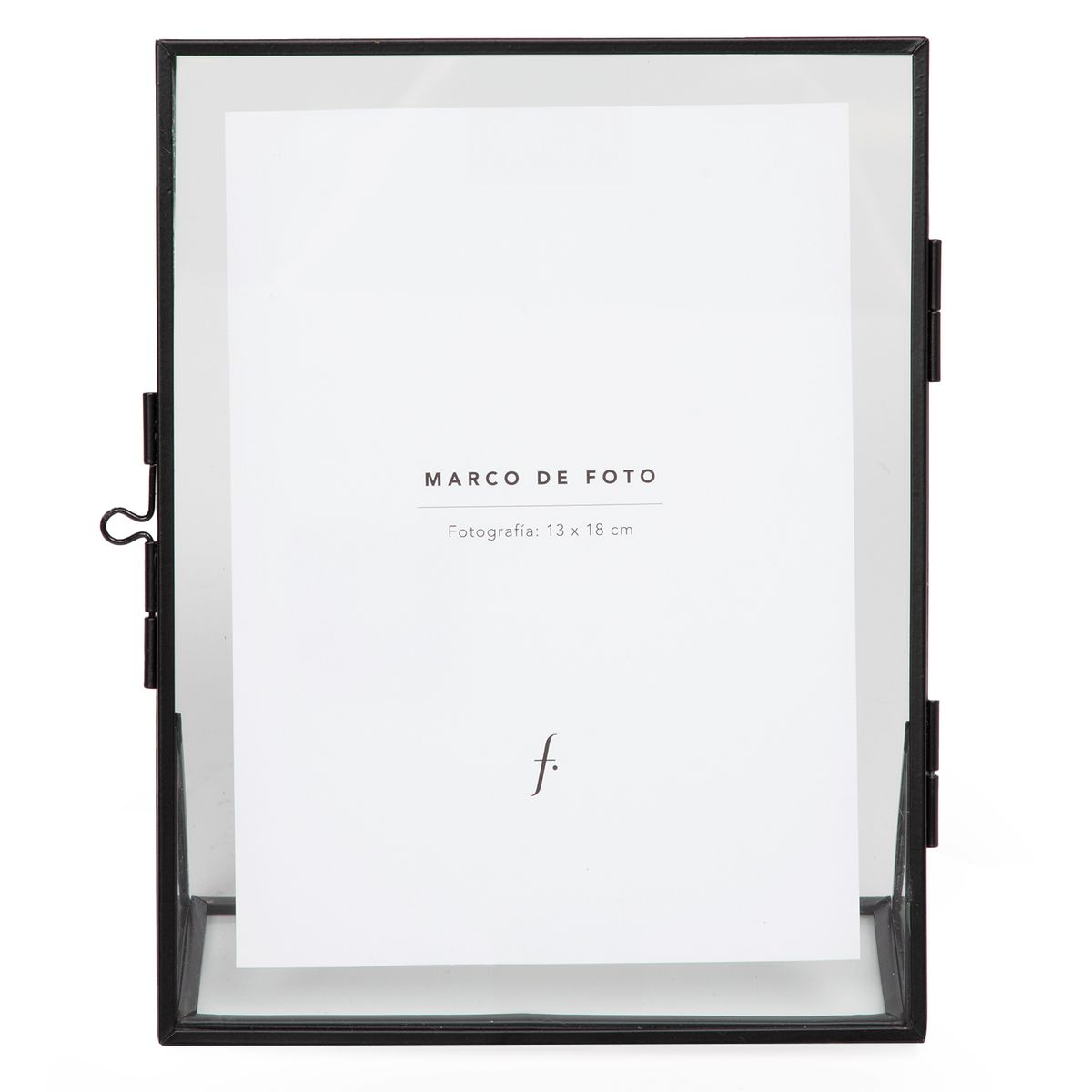 BASEMENT HOME - Marco De Foto Metal Black 21X16Cm Basement Home