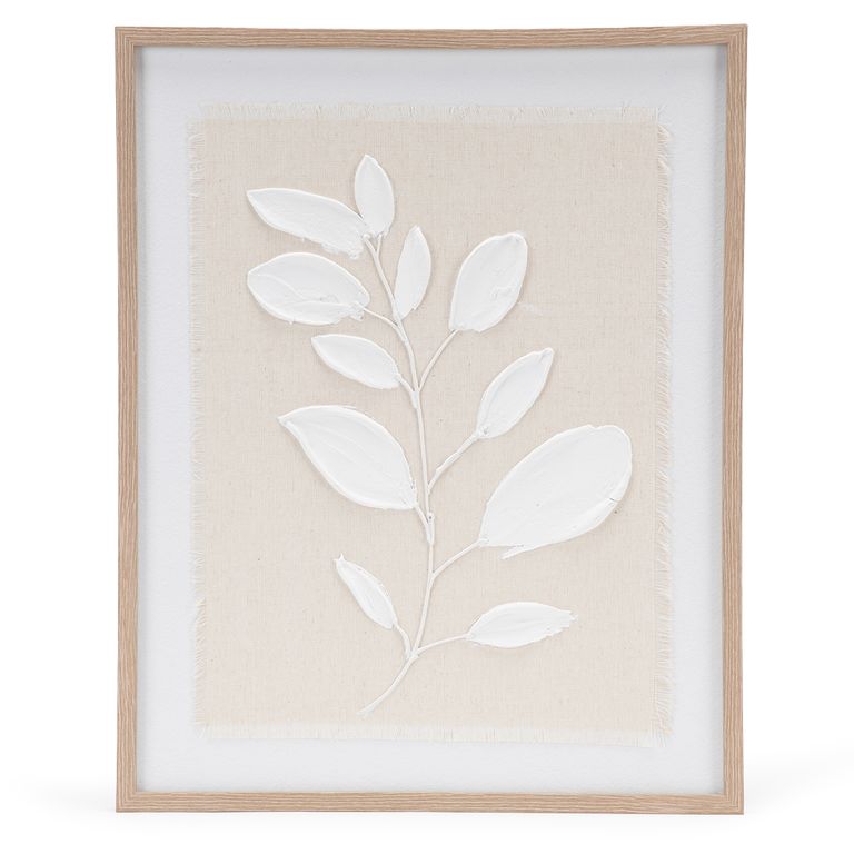 Cuadro Decorativo Hojas 40X50 Cm