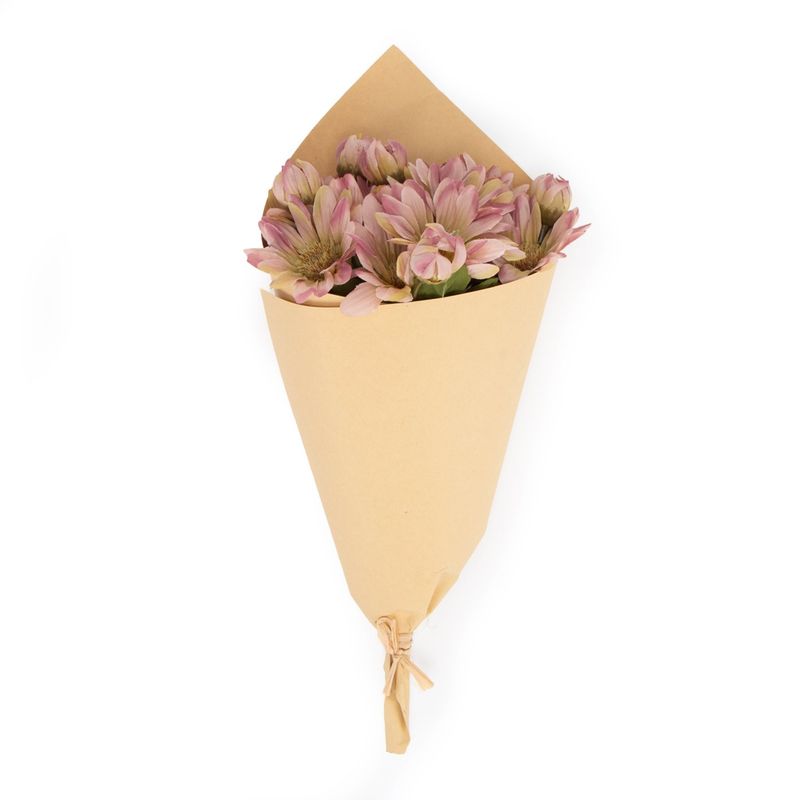 MICA - Bouquette Flores Blancas 24Cm Mica