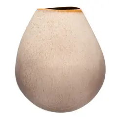 CASA CANTABRIA - Jarrón Decorativo Café 28.5Cm