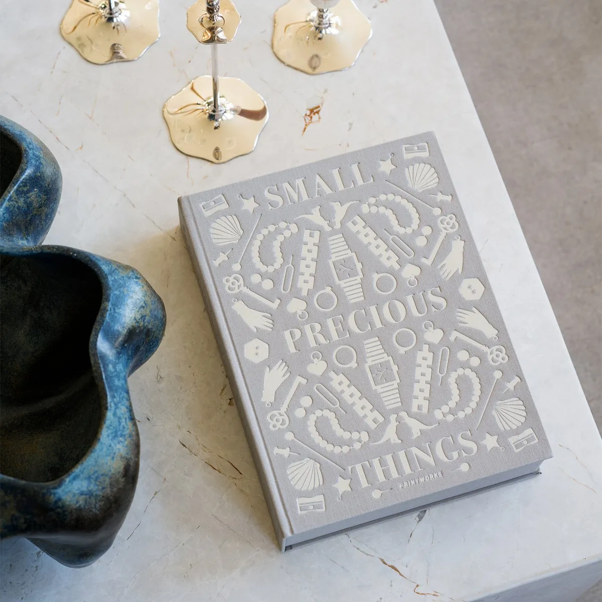 PRINTWORKS - Caja Joyero Organizadora Gris Printworks