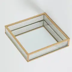 ROBERTA ALLEN - Caja Vidrio Gold 20 Cm