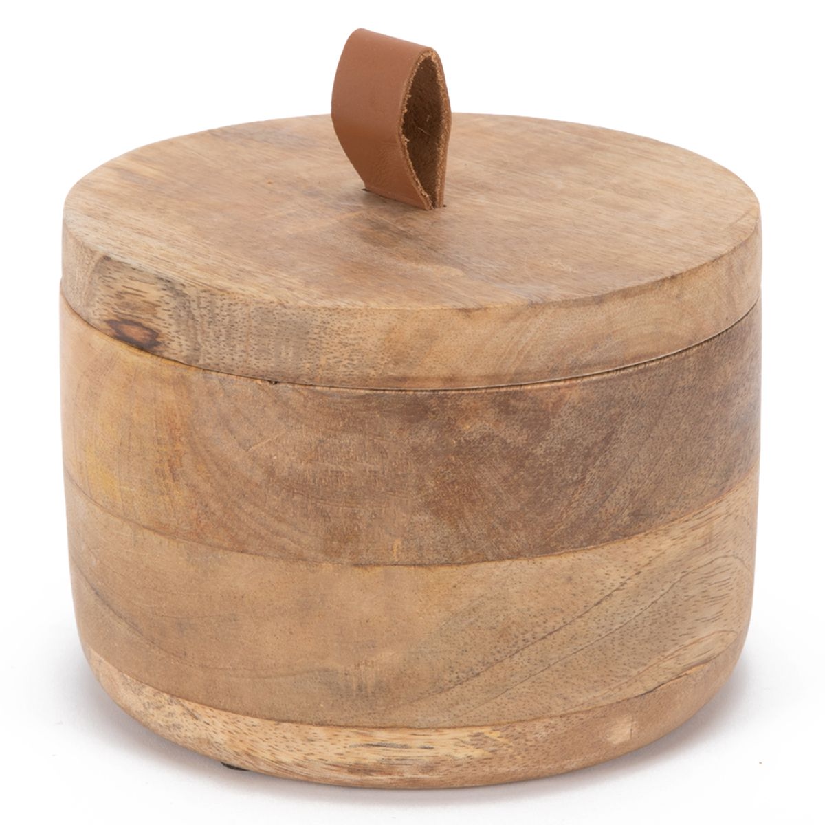 BASEMENT HOME - Caja Madera Redonda 15X15 Cm Basement Home