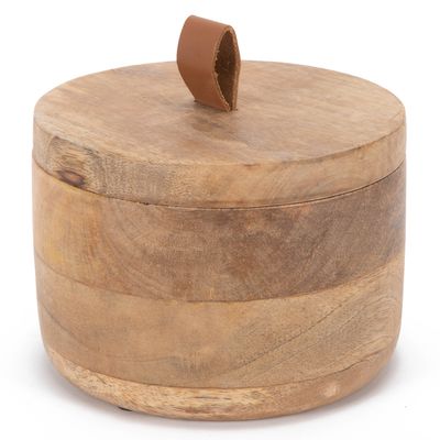 Imagen 2 del producto Caja Madera Redonda 15X15 Cm