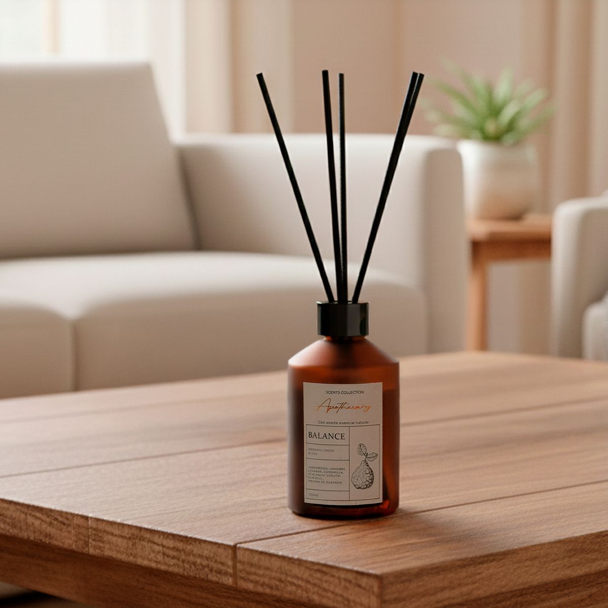 BASEMENT HOME - Difusor Con Varillas Aroma Mindful Shiso & Tea 100 Ml Cardamomo, Jengibre, Lavanda Basement Home