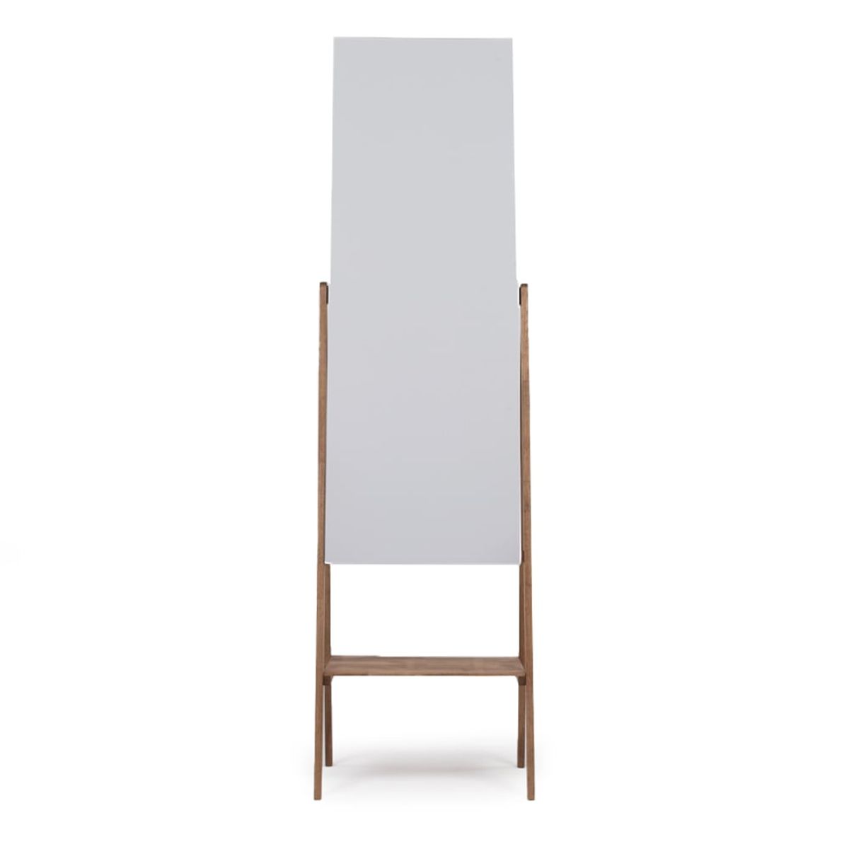 BASEMENT HOME Espejo Pie Rectangular Marco Madera 48X175 cm de Pared ...