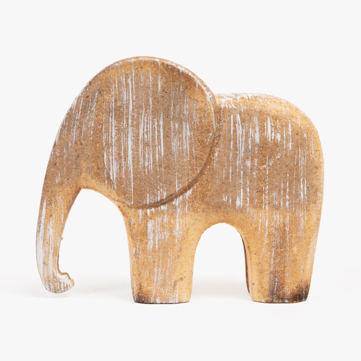 BASEMENT HOME - Adorno Elefante Madera Decoración Basement Home