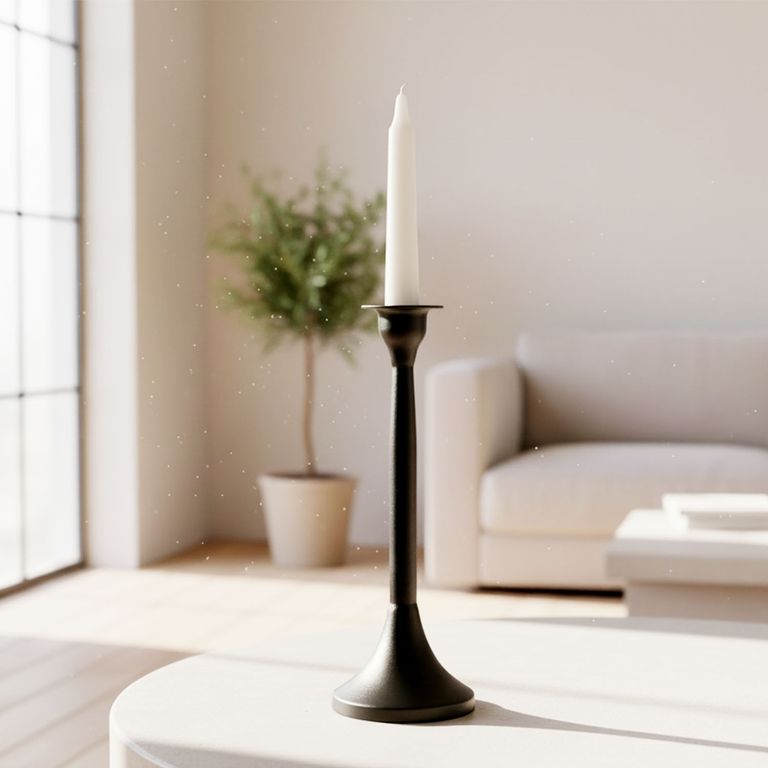 Candelabro Metal 9X28 cm Adorno Decorativo