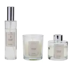 BASEMENT HOME - Set Vela 132G + Difusor 80Ml + Spray 80Ml Gll Gold Lily & Lotus