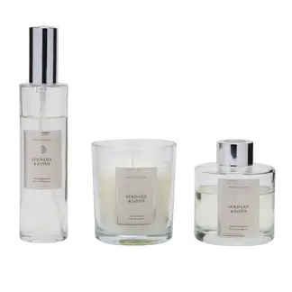 BASEMENT HOME - Set Vela 132G + Difusor 80Ml + Spray 80Ml Gll Gold Lily & Lotus
