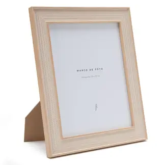 MICA - Marco Moda Borde Madera 20X25 Cm