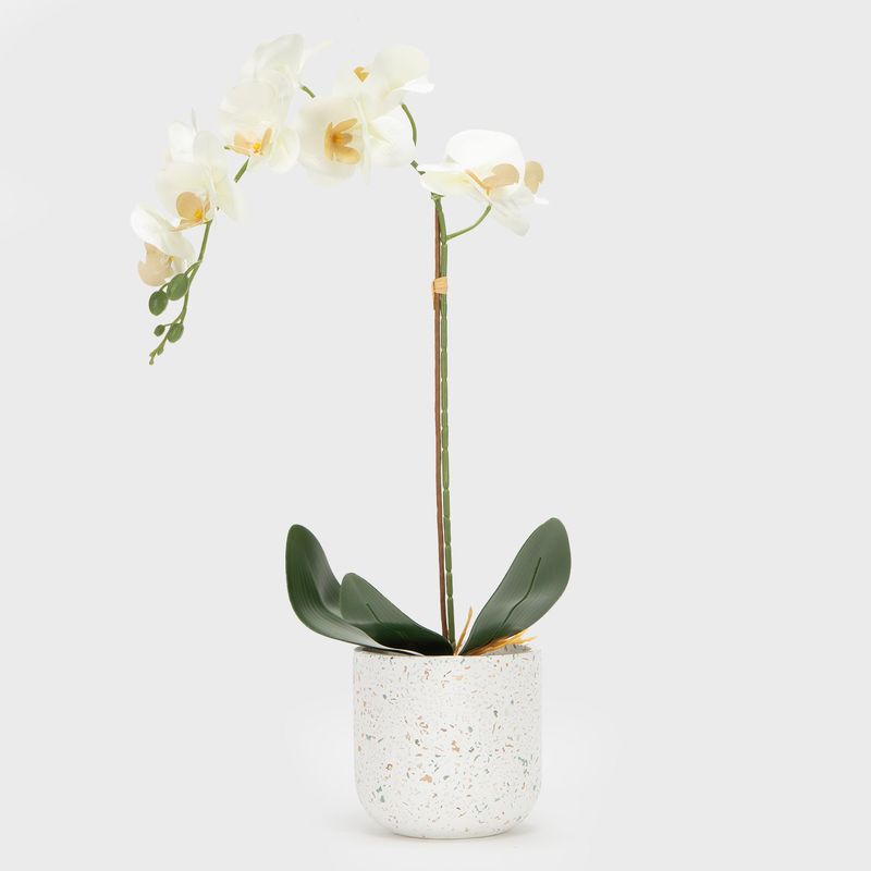 MICA - Orquidea Blanca 60Cm Mica