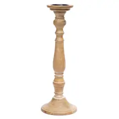 CASA CANTABRIA - Candelabro Madera L 50Cm