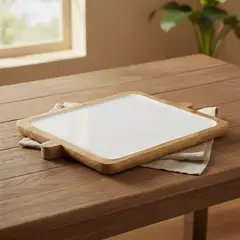 BASEMENT HOME - Bandeja Tabla Adorno Decorativo 32X24 Cm