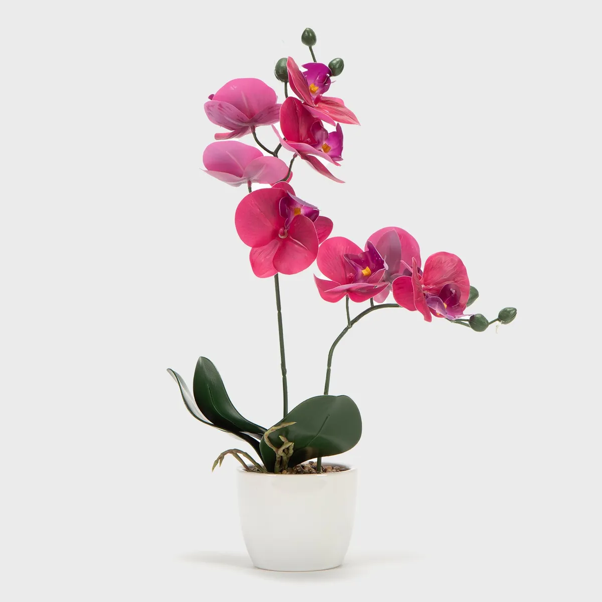 MICA - Planta Artificial Flor Orquídea 36 Cm Mica