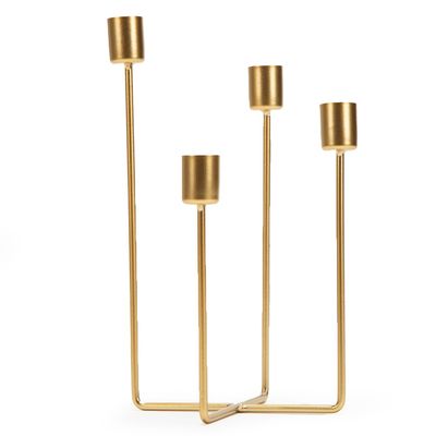 Imagen 2 del producto Candelabro 4 Velas 10X10X25Cm Adorno Decorativo