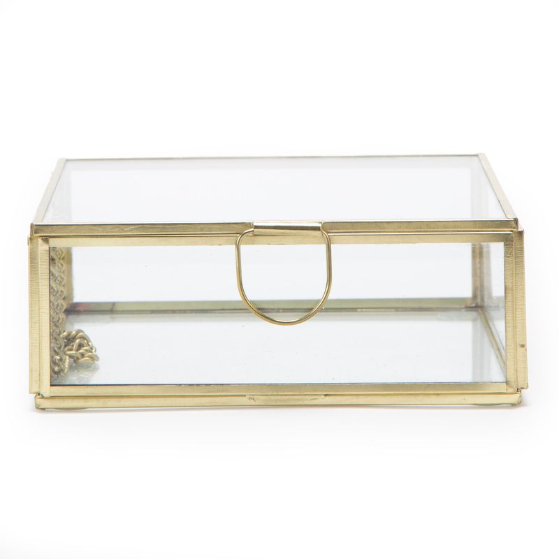 BASEMENT HOME - Caja Black Vidrio 15Cm Basement Home