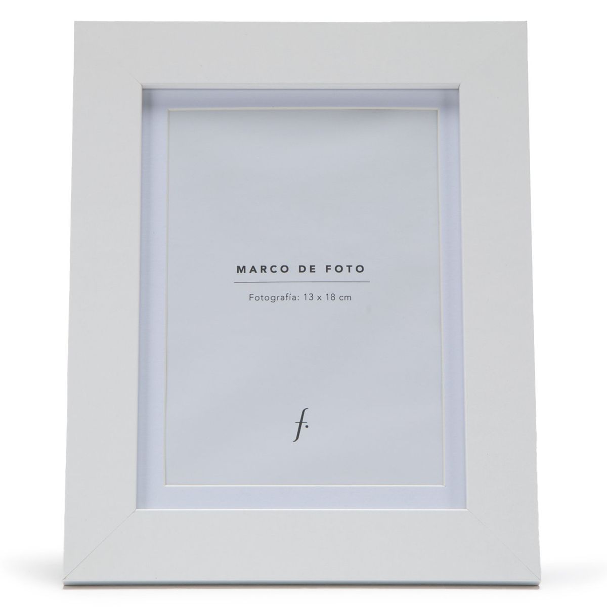 MICA - Marco De Foto Plano+Pasp Blanco 13X18 Cm Mica