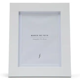 MICA - Marco De Foto Plano+Pasp Blanco 13X18 Cm
