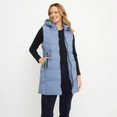 NEWPORT - Parka Sin Mangas Con Cierre Metálico Mujer