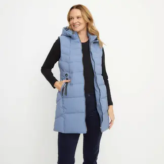 NEWPORT - Parka Sin Mangas Con Cierre Metálico Mujer
