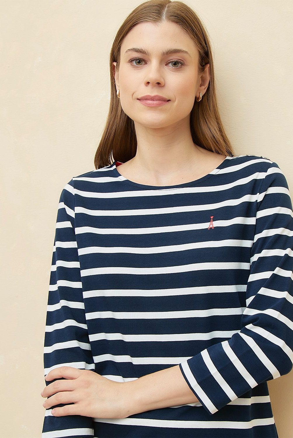 ELLE - Polera Algodón Mujer Elle
