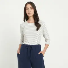 APOLOGY - Polera Mujer Viscosa Manga 3/4 Casual