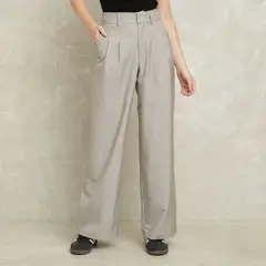 SYBILLA - Pantalón Sastre Wide Leg Tiro Alto Mujer