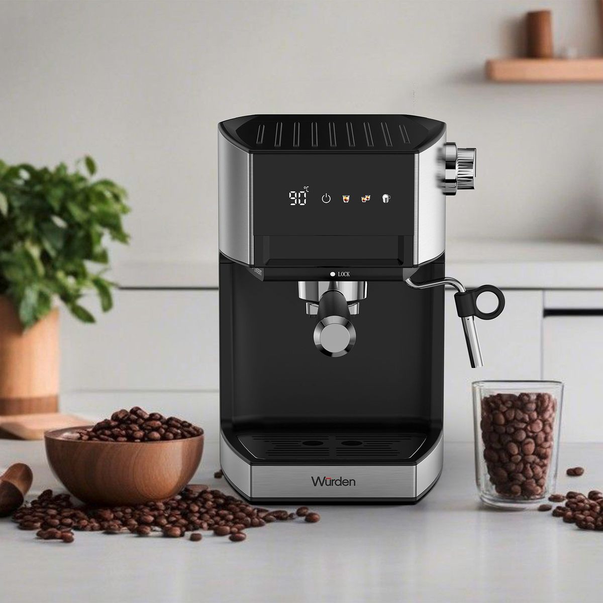 WURDEN - Cafetera Expresso WCM-ESPRESSO