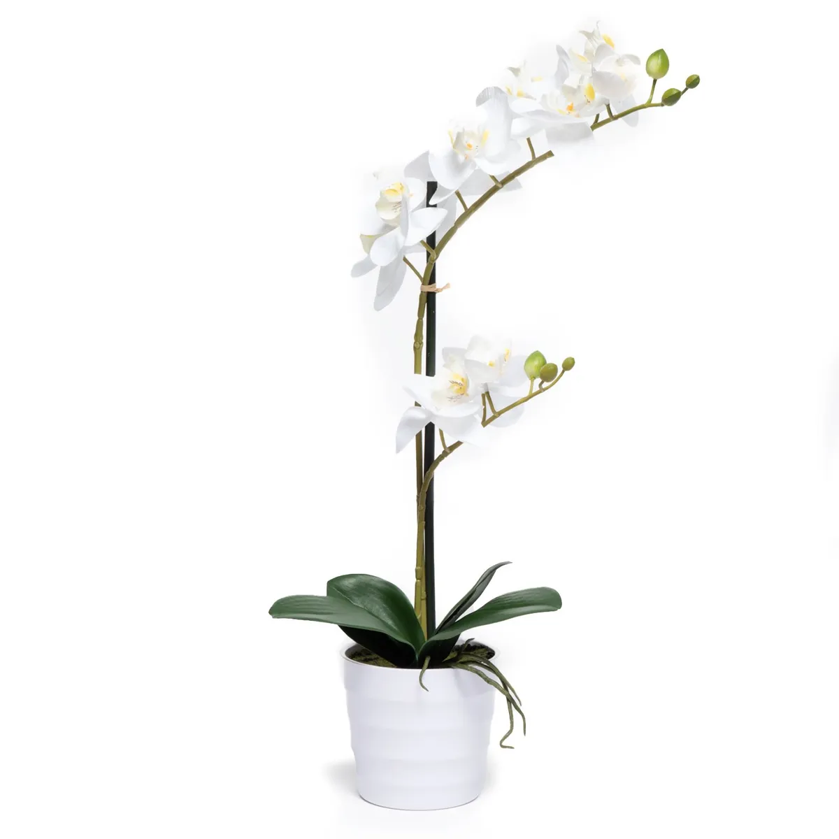MICA - Planta Artificial Flor Orquídea 51 Cm Mica