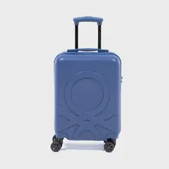 BENETTON - MALETA VINTAGE AZUL S