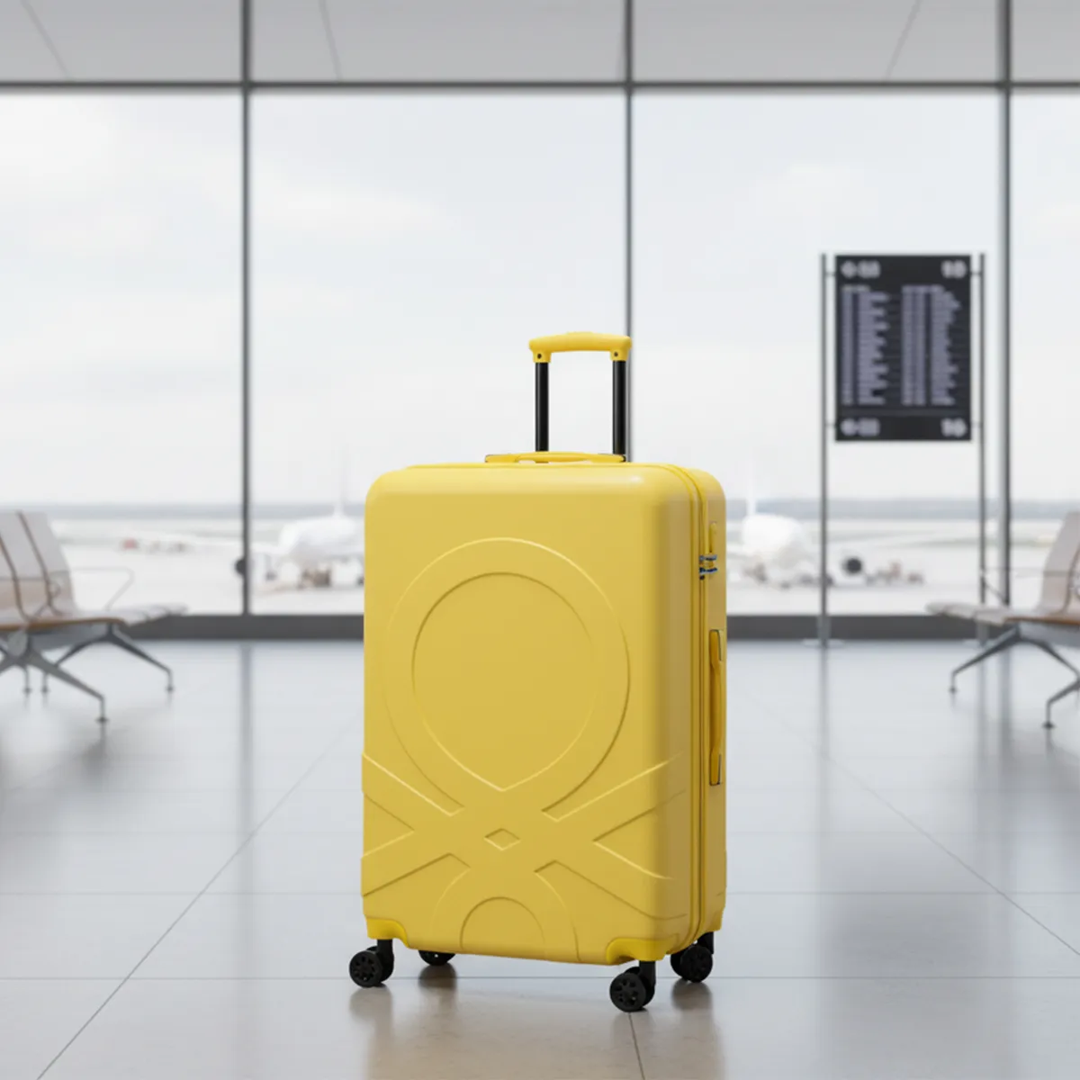 BENETTON - Maleta Vintage Grande L Benetton