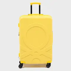BENETTON - MALETA VINTAGE AMARILLO L