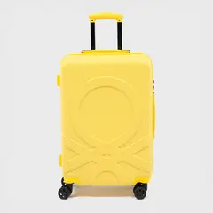 BENETTON - MALETA VINTAGE AMARILLO M