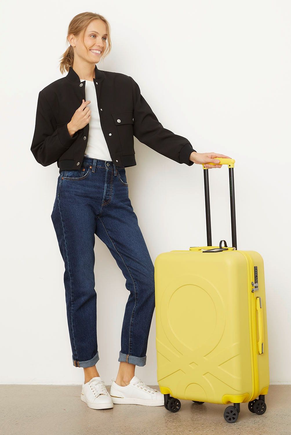 BENETTON - Maleta Vintage Mediana M Benetton