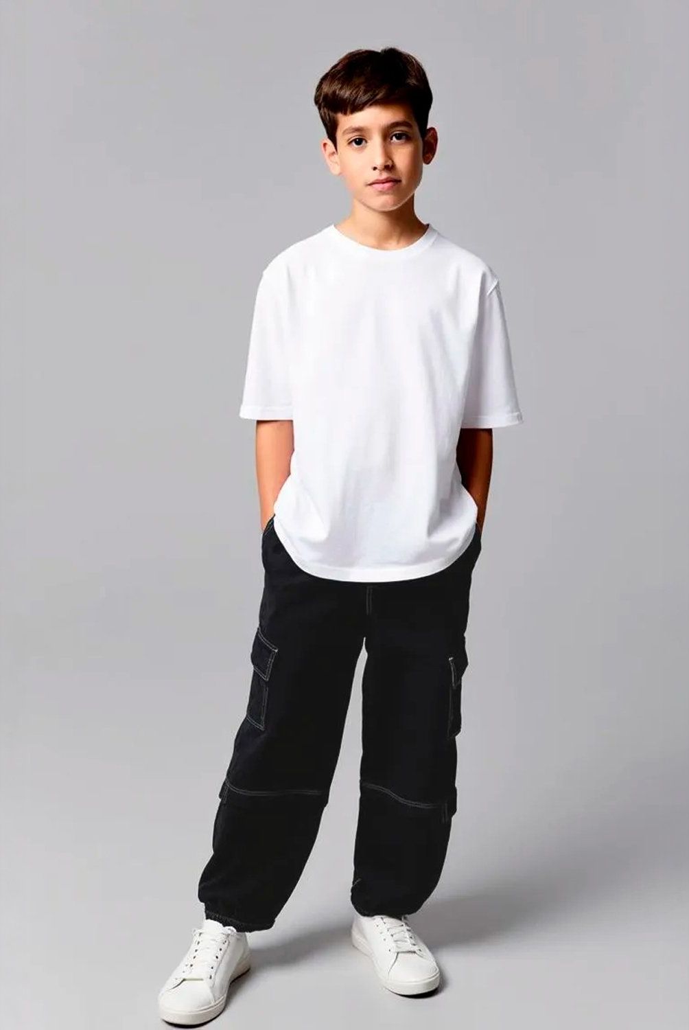 FEDERATION - Jeans Federation Cargo Algodón Niño