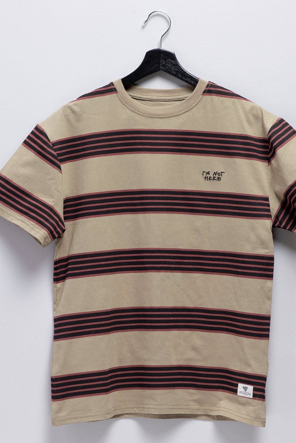 FEDERATION - Polera Federation Algodón Rayas Niño Manga Corta Casual