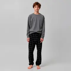 FEDERATION - Pijama Algodón Niño Diseño Cuadros