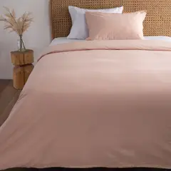 BASEMENT HOME - Funda Plumón Lino Con Fundas De Almohada